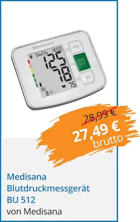 Medisana Blutdruckmessgerät BU 512