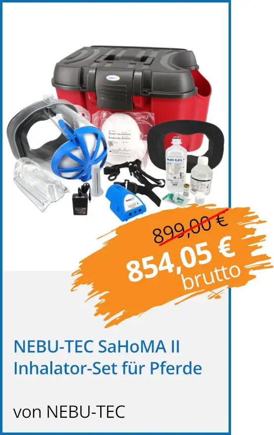 NEBU-TEC SaHoMA II Inhalator-Set für Pferde