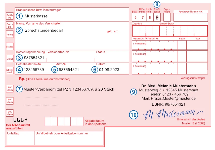Beispiel SSB Rezept